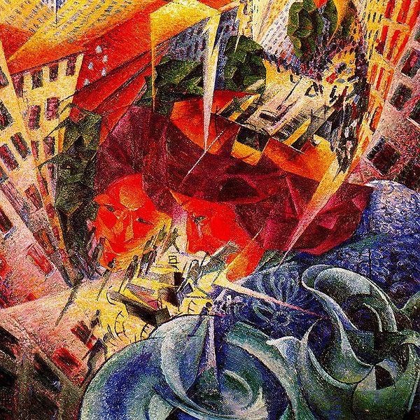 Umberto Boccioni Visioni simultanee